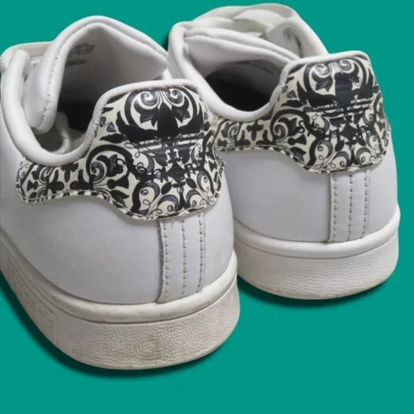 adidas gazelle silver green womens Balenciaga Womens Adidas x Stan Smith Sneakers  Bluefly